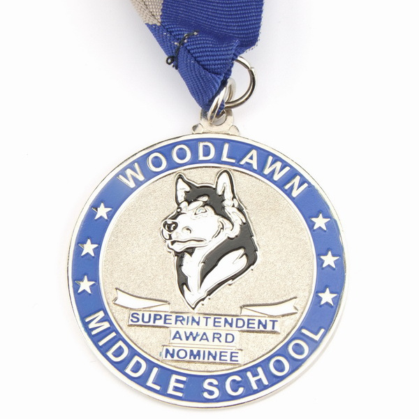 High quality custom-made school competition honour wall plaque 3D Tangcai antique graduate commemorative metal medal