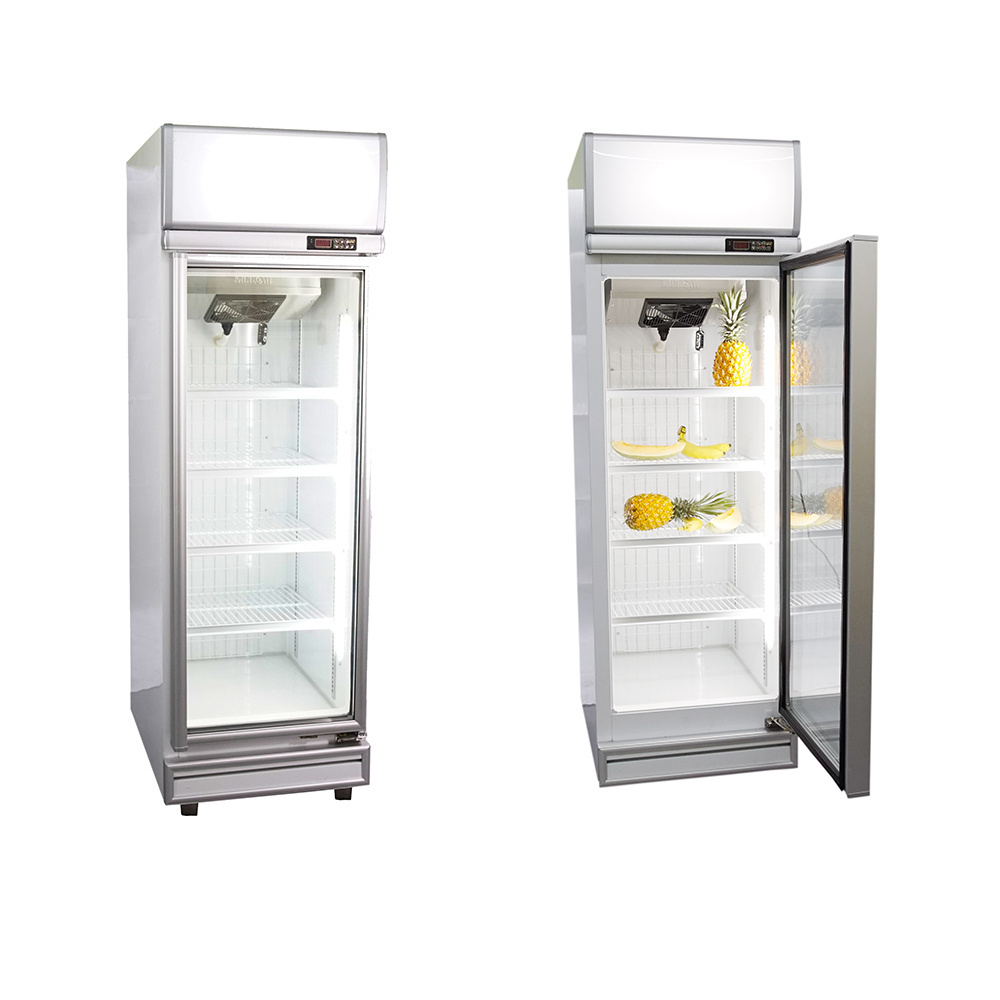 Redbowl Factory Chinese Manufacturers Double Temperature Display Glass Door Flower Refrigerators