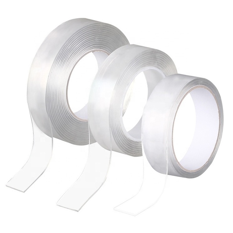 Hot Selling double-sided tape Removable Reusable Nano tape for Wall Home Decor Office Decor