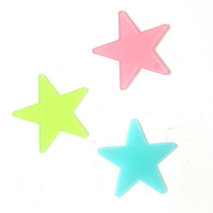 Fluorescent Sticker Shining Star sticker Glow in Dark Bright in the Black