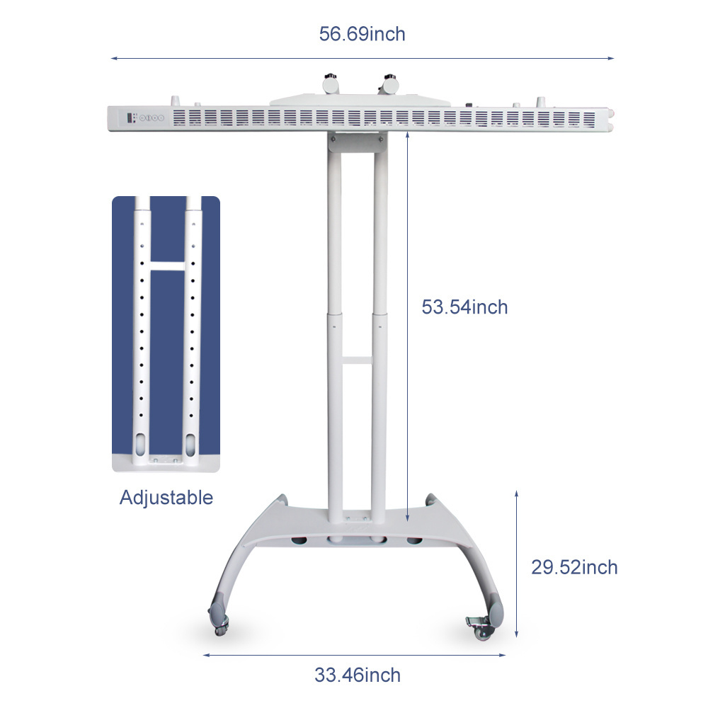 Best selling product 2023 light infrared therapy full body 660nm 850nm infrared red light therapy panels red light bed