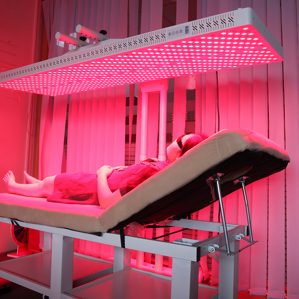 New arrival full body red infrared light therapy Tanning Bed Led Red Light Therapy stand For Beauty Salon red light therapy bed