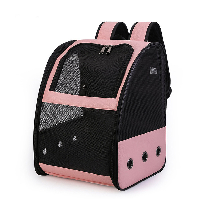 Low MOQ Custom Outdoor Mesh Parrot Bird Large Carrier Folding Foldable Small Cat Dog Puppy Travel Backpack Bag Cage