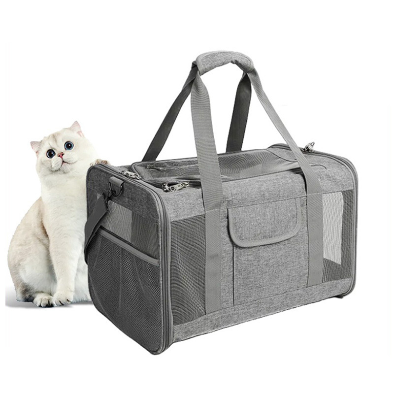 In Stock Extra Large Pet Carrier 20 Lbs+ Soft Sided Cat Carriers For Large Cats Under 25 Lbs Folding Big Dog Carrier