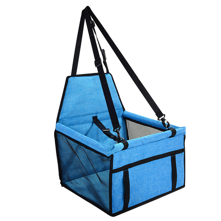 Waterproof Hammock Carriers Oxford Cloth Mat Crate Blanket Restraint Barrier Basket Cover Foldable Small Dog Pet Car Front Seat