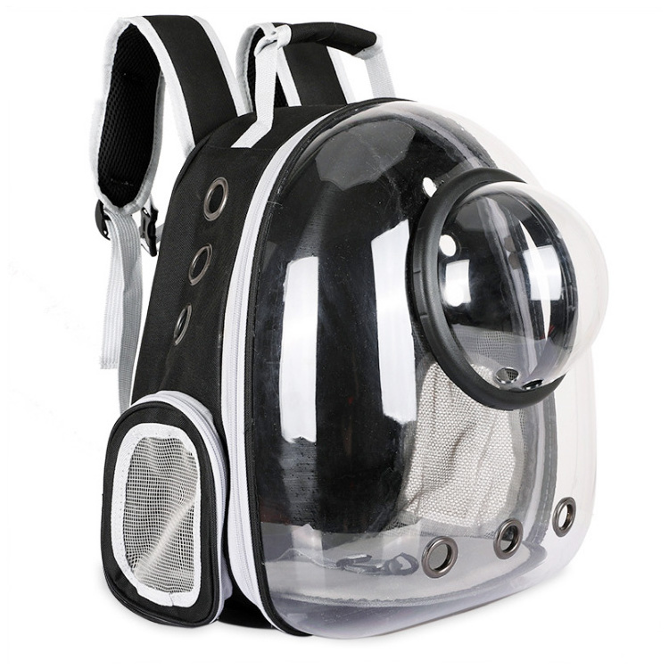 Top Seller Window Breathable Transparent Pet Carrier Dog Cat Travel Bag Backpack