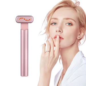 IFINE Beauty Facial Eye Massage Magic Wand Device Red Light Therapy EMS Heating Electric Eye Care Massager