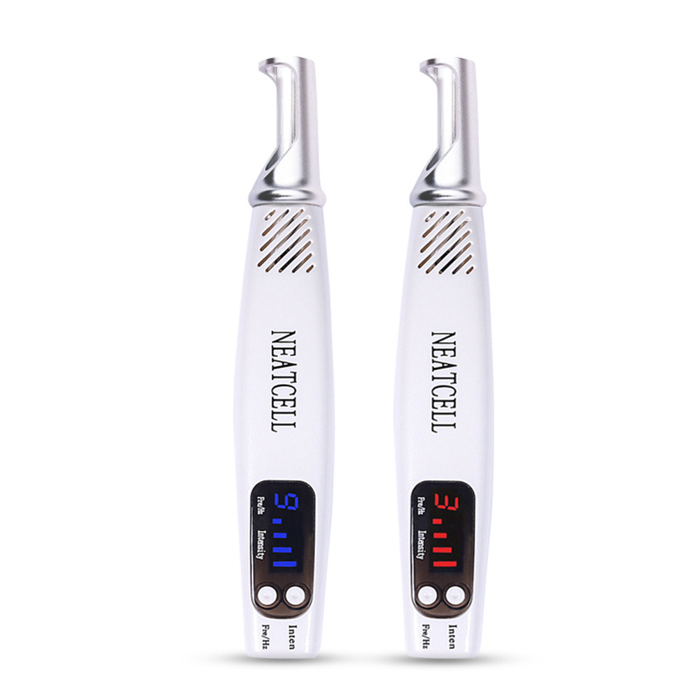 IFINE Beauty Portable Blue And Red Light Therapy Laser Tattoo Removal Device Freckle Acne Dark Spot Remover Laser Plasma Pen