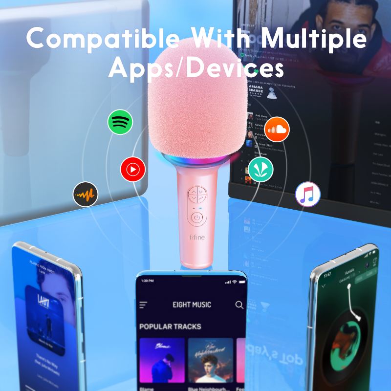 Factory for kids children Wireless party speaker Mini Microphone Handheld  karaoke Microphones