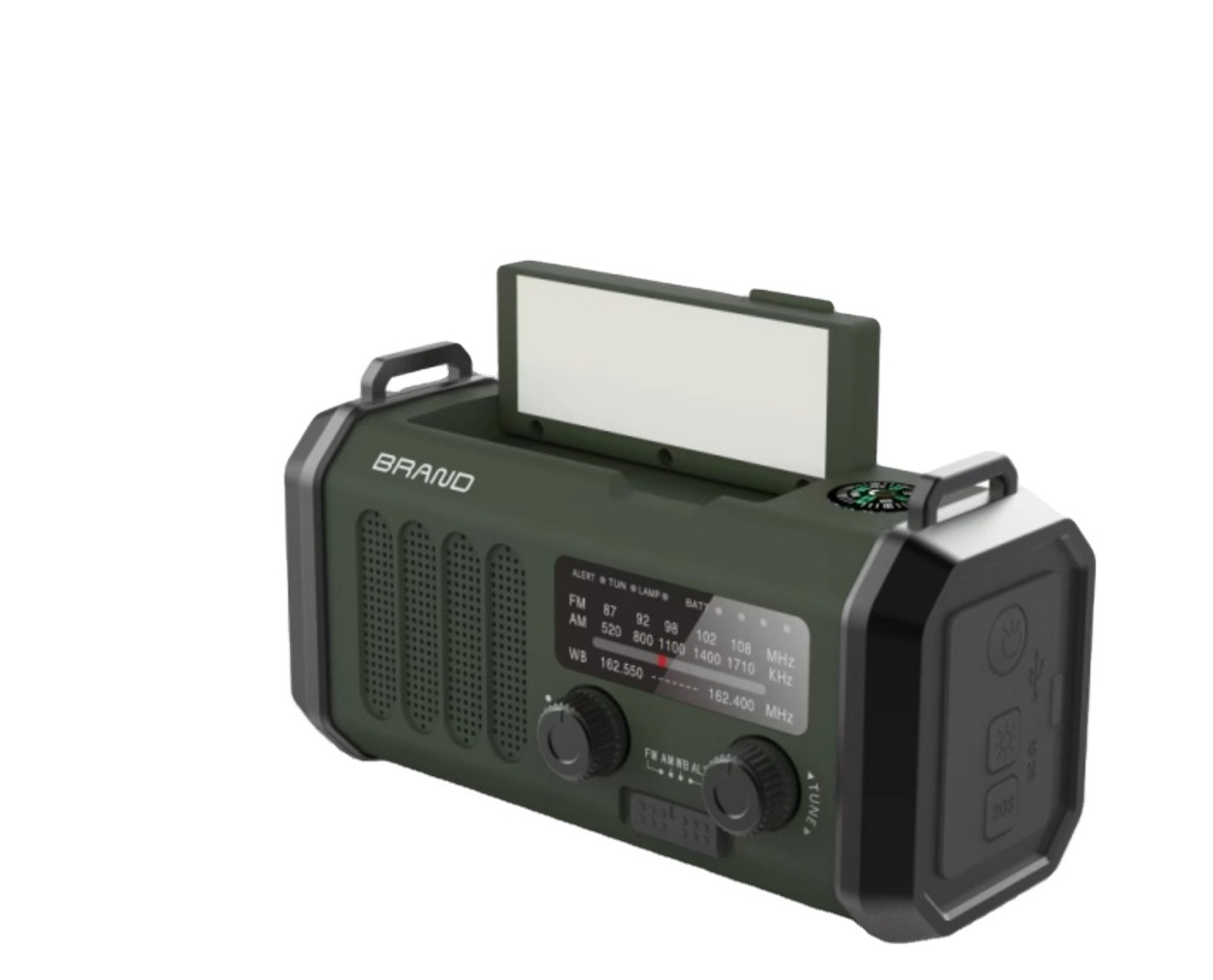 10000mah polymer battery Portable Emergency Portable Am Fm Radio with Reading lamp Hand Crank