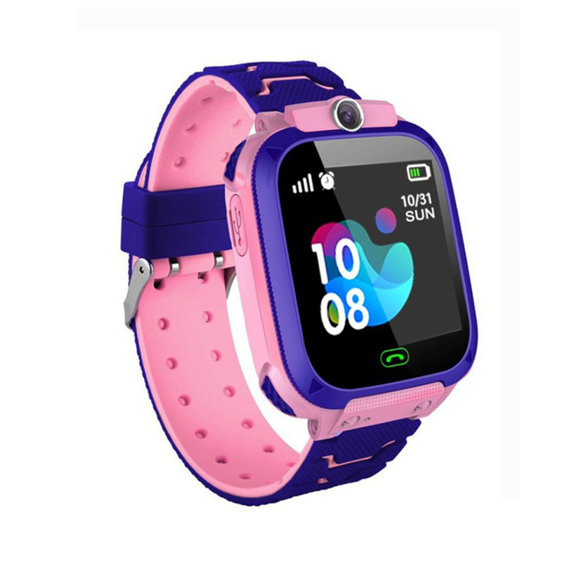 Kids IP67 Waterproof SOS Antil-lost Smartwatch Children 2G SIM Card Clock Call LBS Location Tracking Wrist Smart Watch