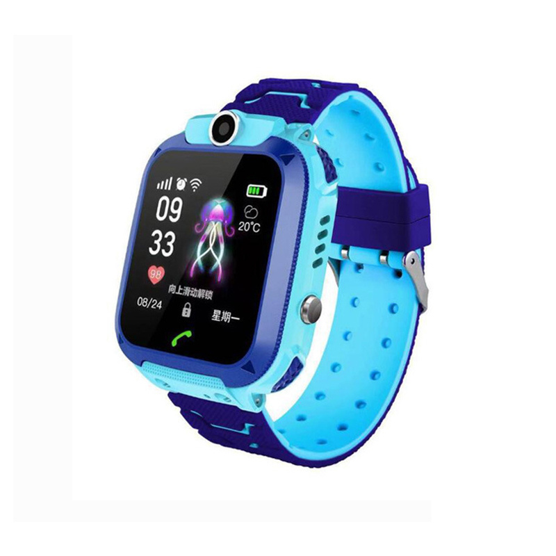 Kids IP67 Waterproof SOS Antil-lost Smartwatch Children 2G SIM Card Clock Call LBS Location Tracking Wrist Smart Watch