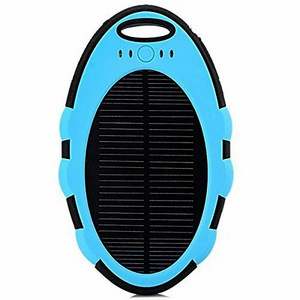 Dual USB Ports Waterproof Solar Powerbank Charger 5000mah