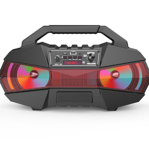 Radio Remote Control Aux Karaoke Bass Sound System Mic Wireless Bt Speaker music sound box speakers music player speaker