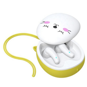 wholesale customized premium gift DIY IP design Case Girl and children style cat cartoon wireless earbuds TWS