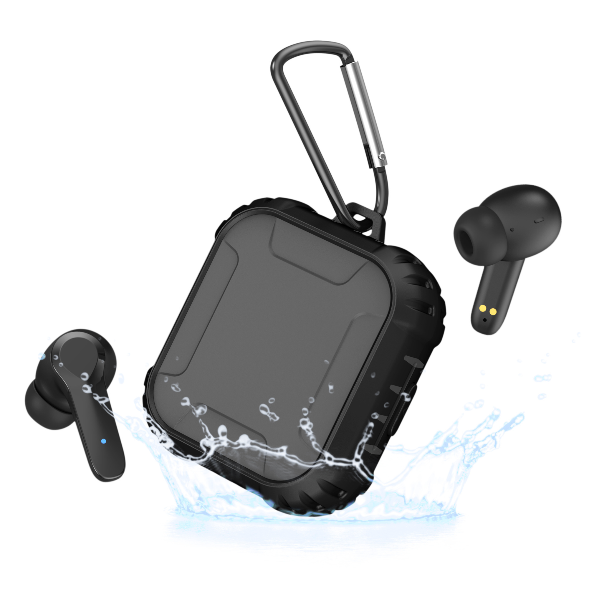 TWS IPX6 Waterproof BT 5.1 ANC Gaming Headsets Truly Wireless Earbud in ear Bluetooth Earphone Headphones