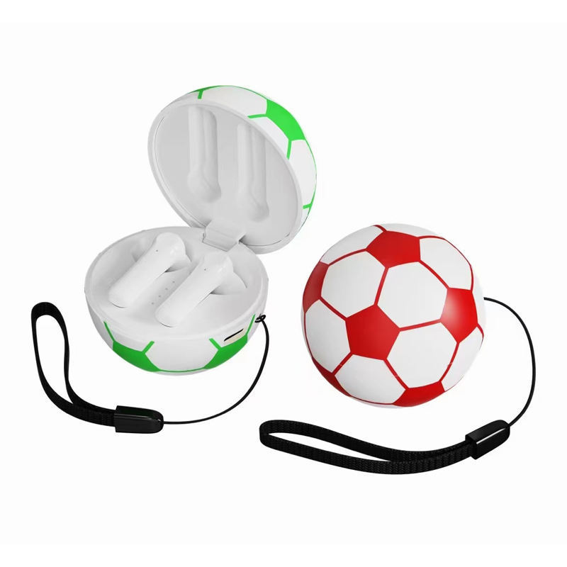 wholesale Factory Bluetooth wireless earbuds custom DIY IP cricket football basketball tennis baseball tws earbuds