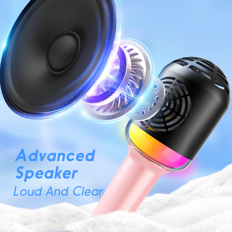 Factory for kids children Wireless party speaker Mini Microphone Handheld  karaoke Microphones