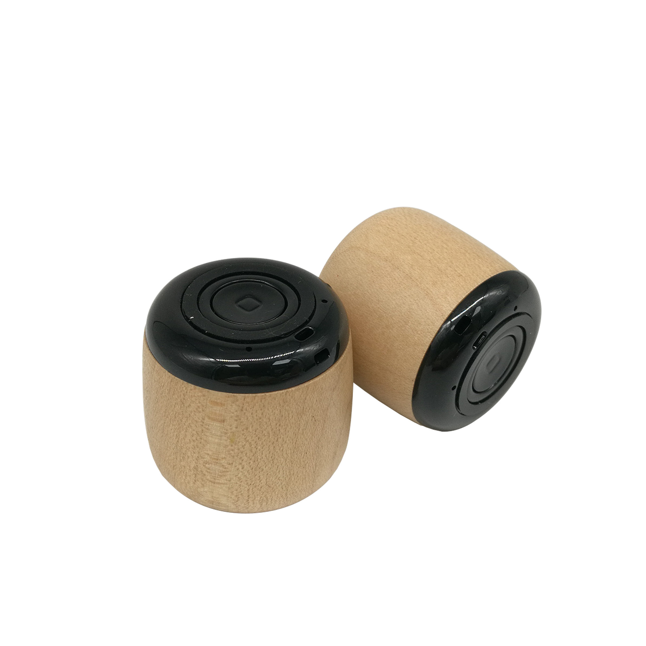 Retro Eco-Friendly Wooden Speaker Smart 5.0 BT Music Box Portable Mini Speakers