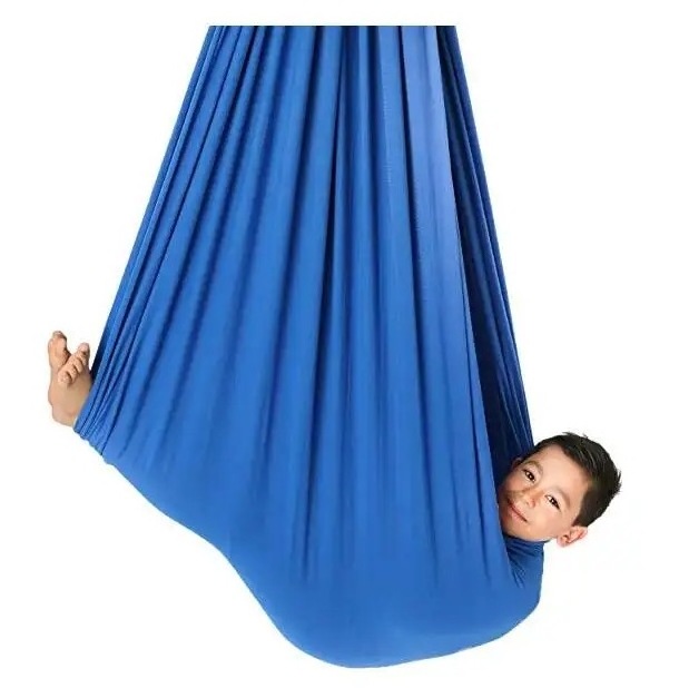 Adjustable Children Indoor Therapy Sensory Swing Cuddle Yoga Hammock for Kids with Special Needs