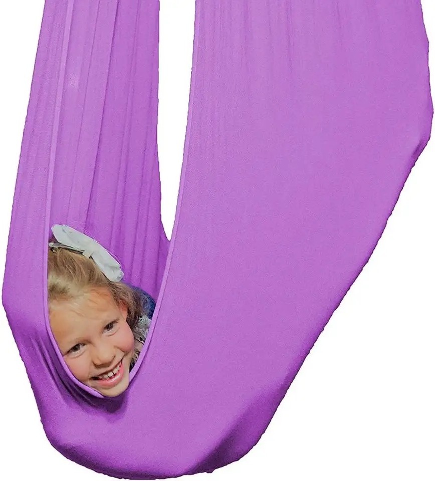 Adjustable Children Indoor Therapy Sensory Swing Cuddle Yoga Hammock ...