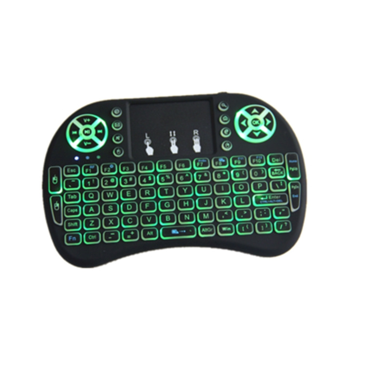 Newest I8 Backlight Keyboard China Top Ten Selling Products 2.4G Air Mouse Mini Wireless Keyboard i8 backlit remote controller