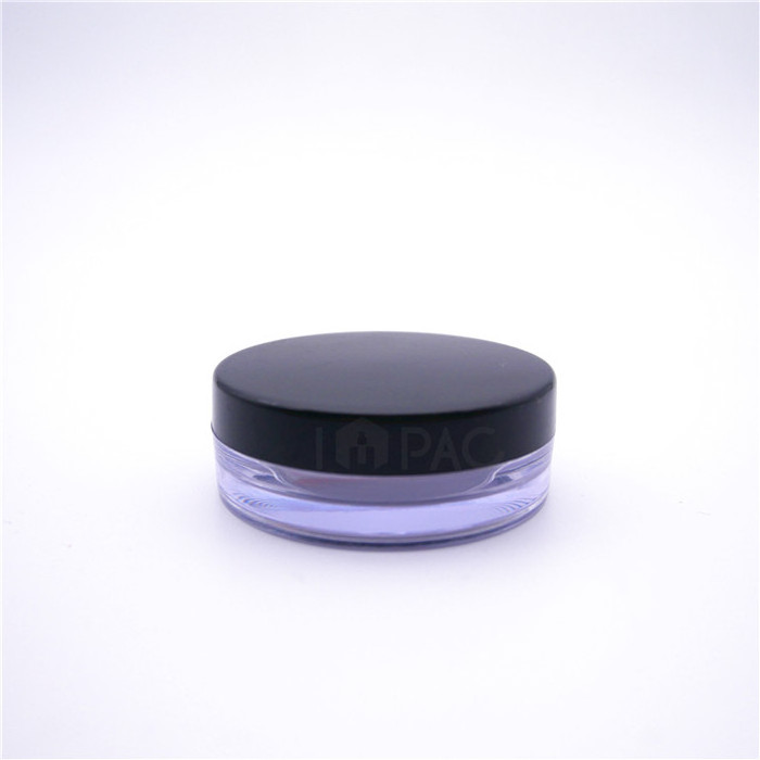 portable wide mouth clear empty lip scrub flat round jar small cream containers 10ml