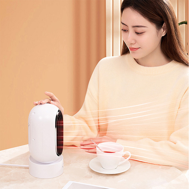 IMYCOO Personal PTC Mini Heater Fan Fast Heating Winter Room Heater Fan Portable Electric Space Heater For Home