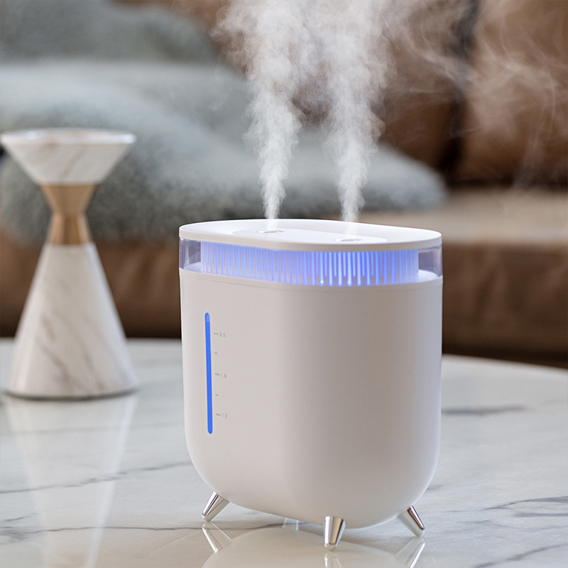 Home Appliances Mini Dual Air Humidifier Rechargeable Usb Humidifier Mini Cool Mist Ultrasonic Humidifier