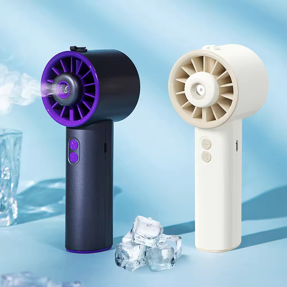 IMYCOO High Quality Outdoor Wireless Mini Handheld Spray Mist Fan Wholesale Rechargeable Portable USB Water Mini Fan