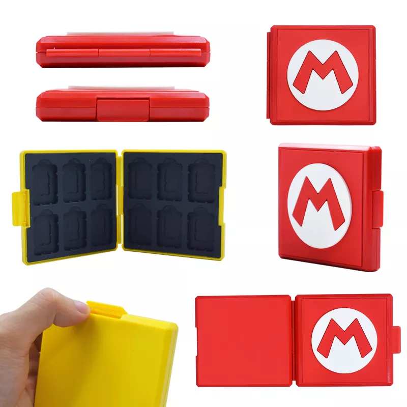 Portable Game Card Storage Case For Nintendo Switch Card Holder Shell Box with 12 Slots for NS Nintendo Switch OLED