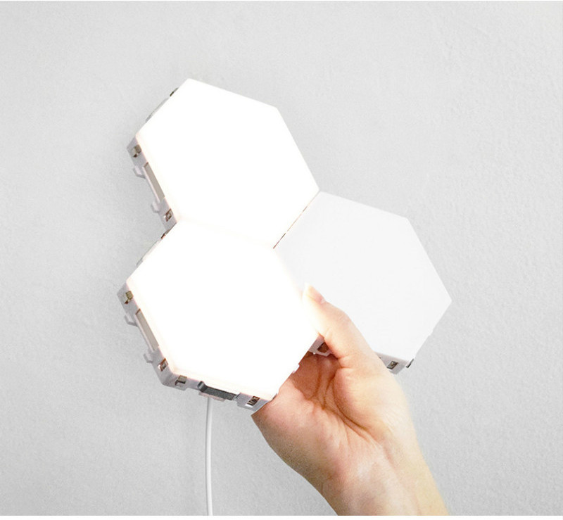 Touch Hexagonal LED Light Module New Wall Quantum Night Light