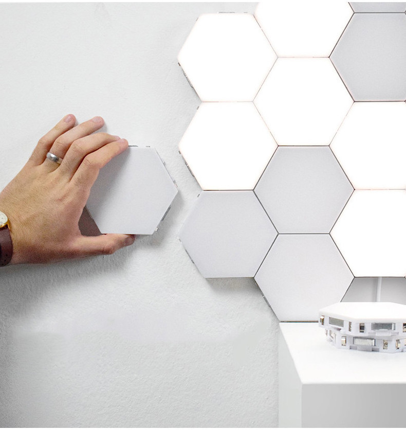 Touch Hexagonal LED Light Module New Wall Quantum Night Light