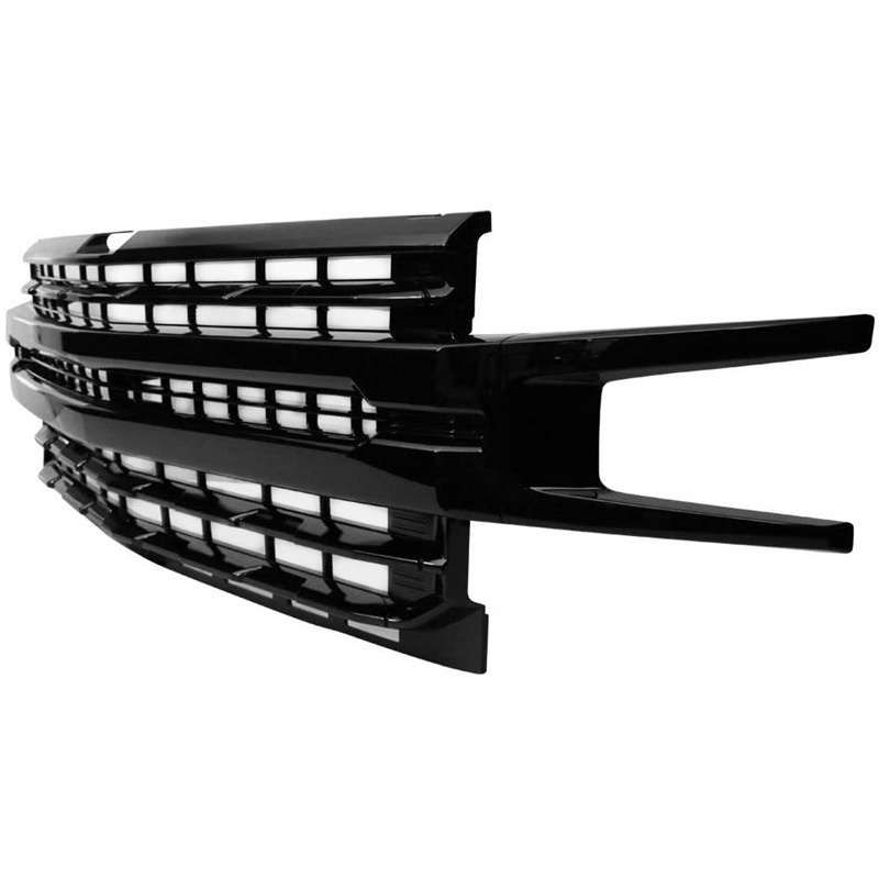 Car Bodykits Front Bumper Grille For Chevrolet Silverado 1500 2019 2020 Replacement Grilles