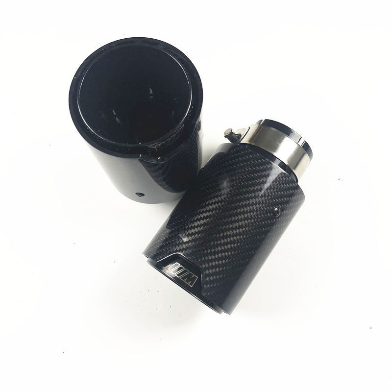 M Performance Exhaust Tip For BMW F10 M Performance Carbon Fiber Exhausts tips with 304 Stainless Steel End Pipes