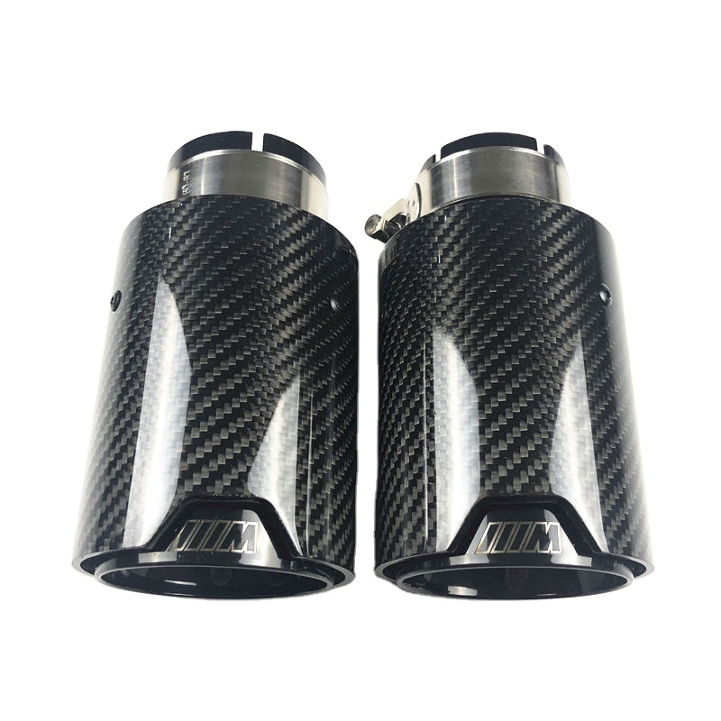 M Performance Exhaust Tip For BMW F10 M Performance Carbon Fiber Exhausts tips with 304 Stainless Steel End Pipes