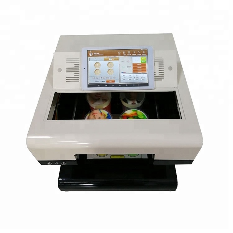 Directly print digital selfie hot coffee printer 3d machine