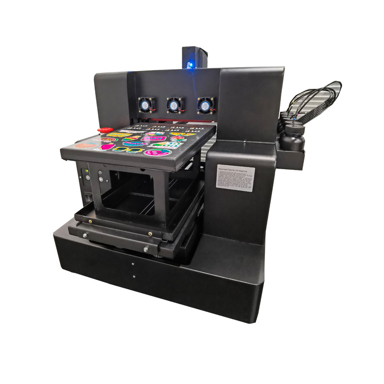 3D UV DTF crystal film Flatbed Printer machine A4 size