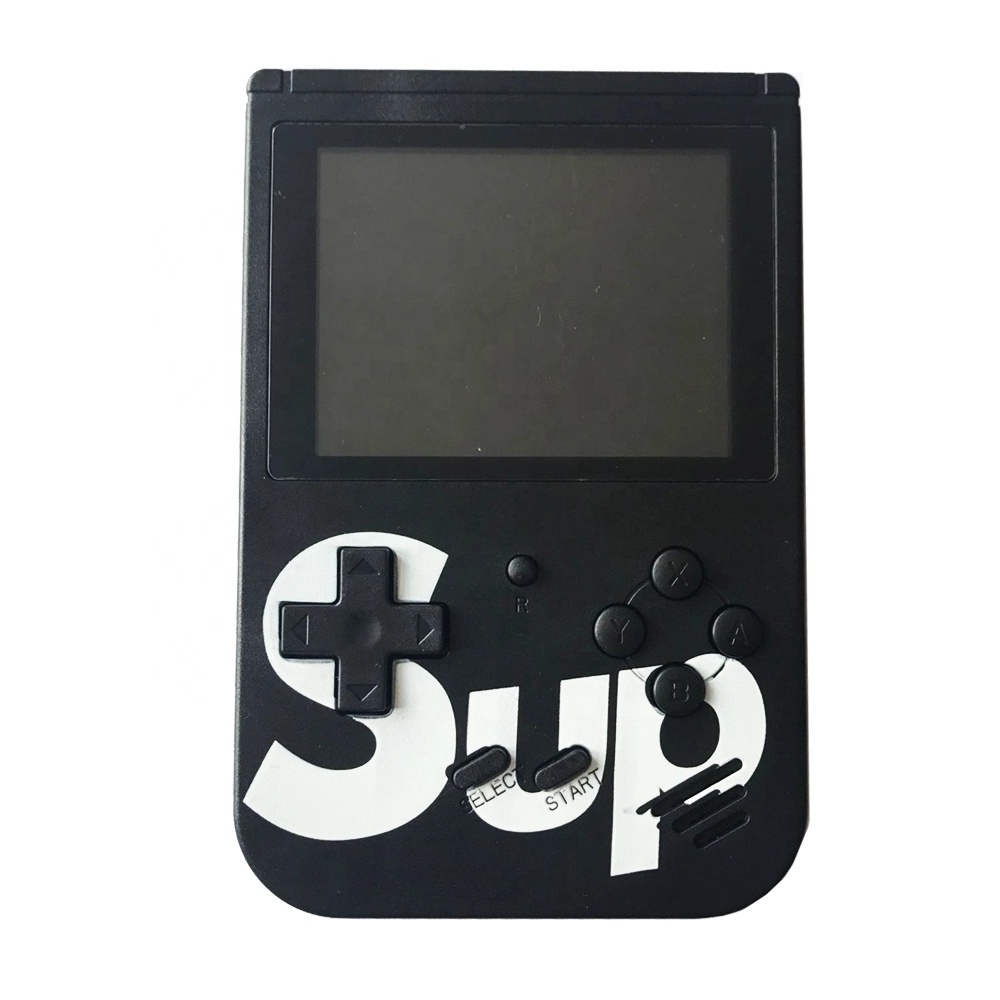 Hot 400 in 1 SUP Game Box Portable Retro Handheld 8 Bit Mini SUP Video Game Consoles Multi Color 3 inch LCD Support TV Output