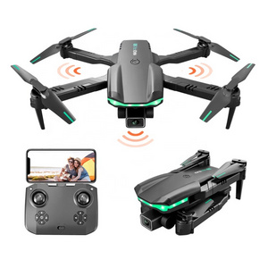 KK3 Pro Mini Folding Drone With Obstacle Avoidance LED Light FPV Dual 4K Cameras Quadcopter Long Range Flight 6-Axis RC Drone