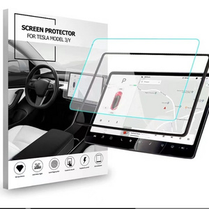 Tempered Glass Screen Protector Model 3 Model Y 15 Center Control Touchscreen Car Navigation Touch Screen Protector