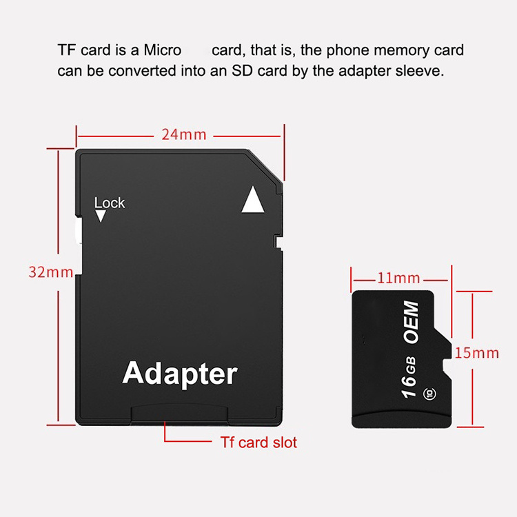 High Speed UHS U1 U3 Class 10 8GB 16GB 32GB 64GB 128GB 256GB Memory SD Card Mobile Phone TF SD Micro Card