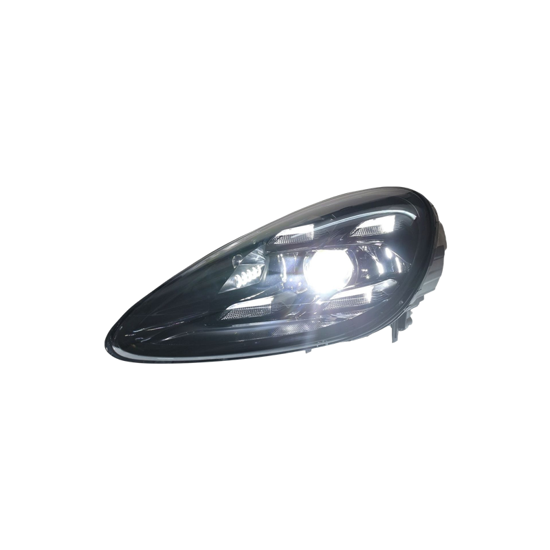 car accessories for  Porsche macan 14-20 headlight   retrofitted with new high quality full LED day running light lenses