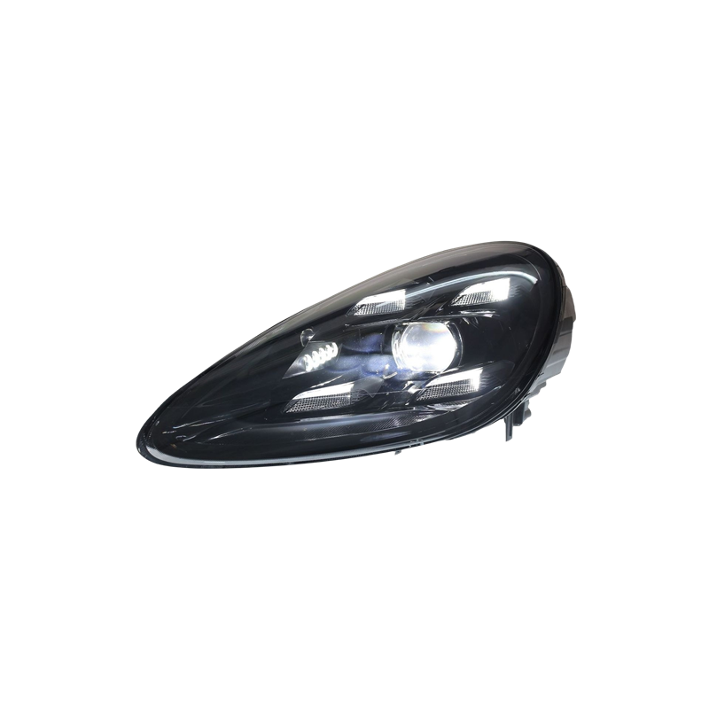 car accessories for  Porsche macan 14-20 headlight   retrofitted with new high quality full LED day running light lenses