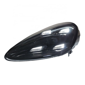 car accessories for  Porsche macan 14-20 headlight   retrofitted with new high quality full LED day running light lenses