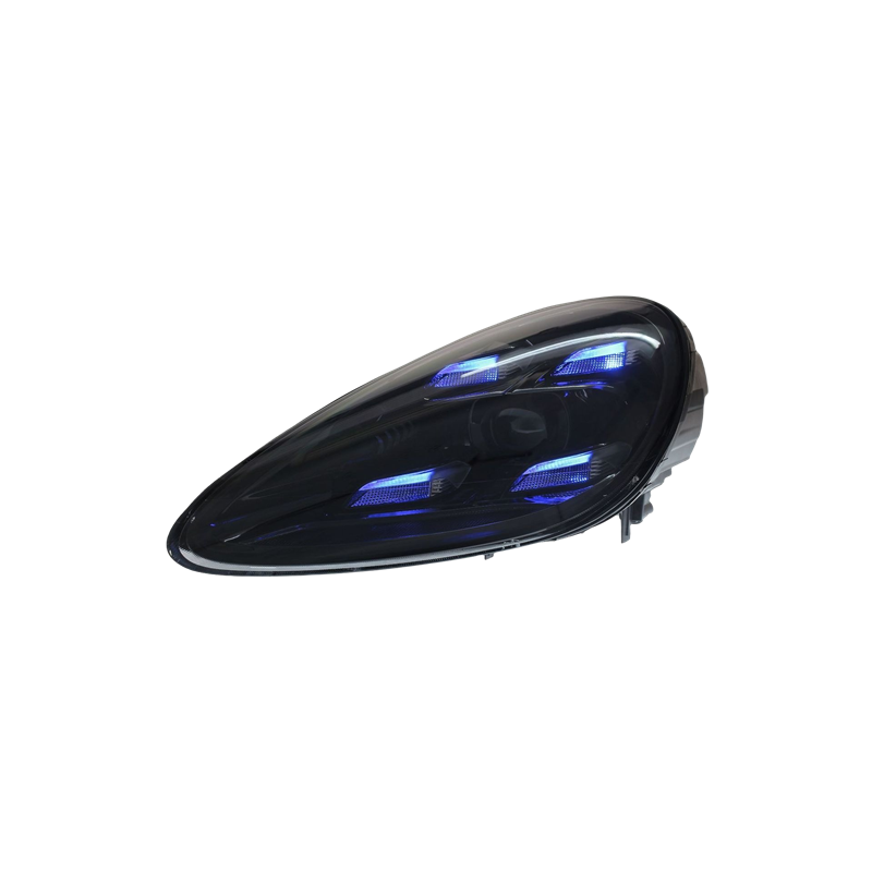 car accessories for  Porsche macan 14-20 headlight   retrofitted with new high quality full LED day running light lenses