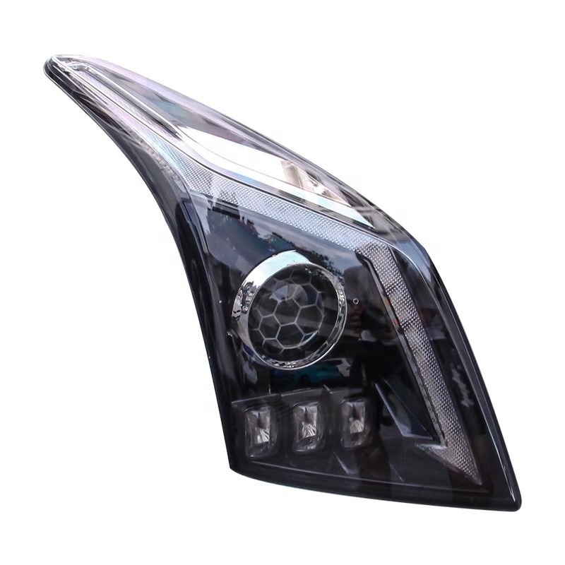 Modified headlight for Cadillac ATSL headlight assembly ATS modified GTR ARES LED day running light flow turn signal