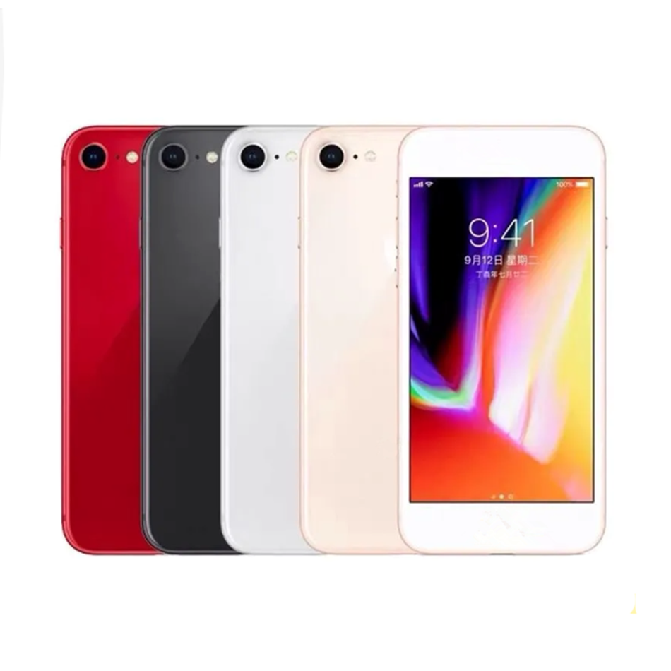 Cheap price second hand used unlocked full screen handphone for apple  iphone  8g / 8 plus  64GB 128GB 256GB   mobile phone