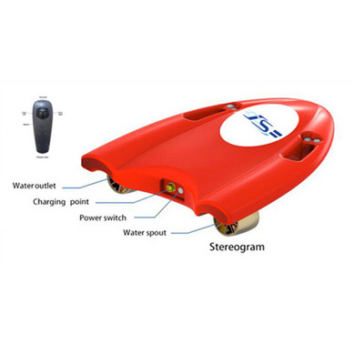 kid's Electric Jet Ski Surfboard Speedboat Toy Boat Water Scooter Children's Single Motor Boat