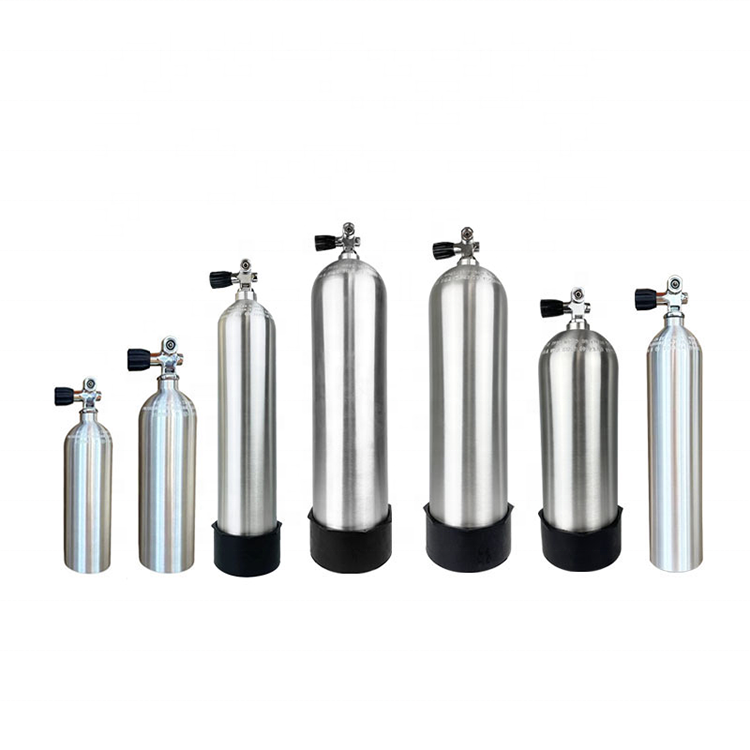 Aluminium Cylinder Lightweight Portable Scuba Diving Tank